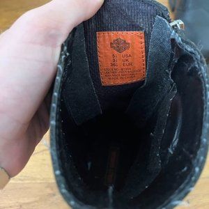 Leather Harley Davidson Boots